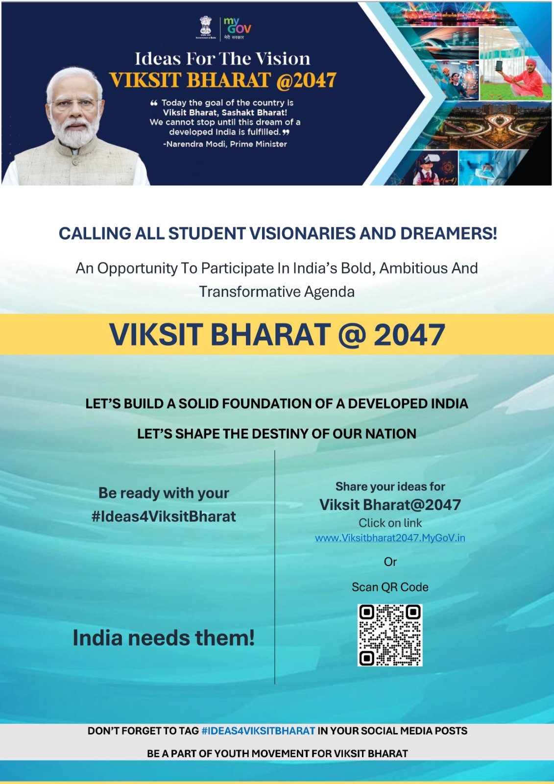 Viksit Bharat 1947 To 2047 HD Photos